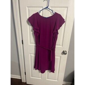 Maurices Ruffled Sleeve Tie Waist Dress Size 1X